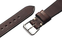 Havana Brown Harness Leather Watch Strap - David Lane Design