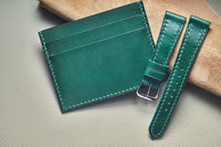 Racing Green Buttero Calfskin Watch Strap - David Lane Design