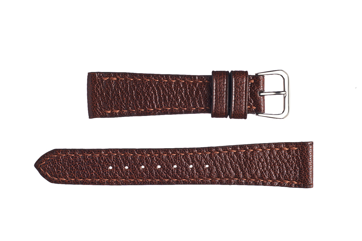 Vintage Brown Goatskin Watch Strap - David Lane Design