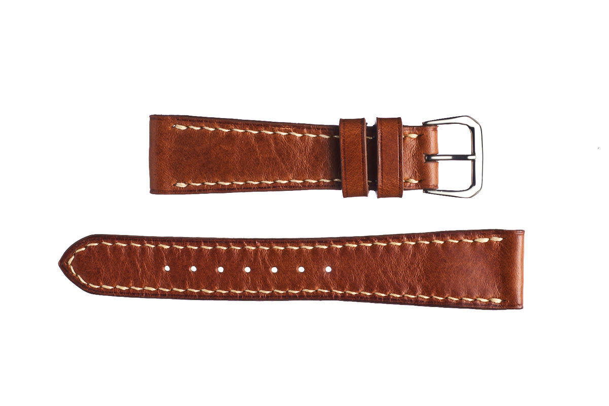 Whiskey Buttero Calfskin Watch Strap - David Lane Design