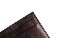 Steel Museum Calf Slim Card Case - David Lane Design