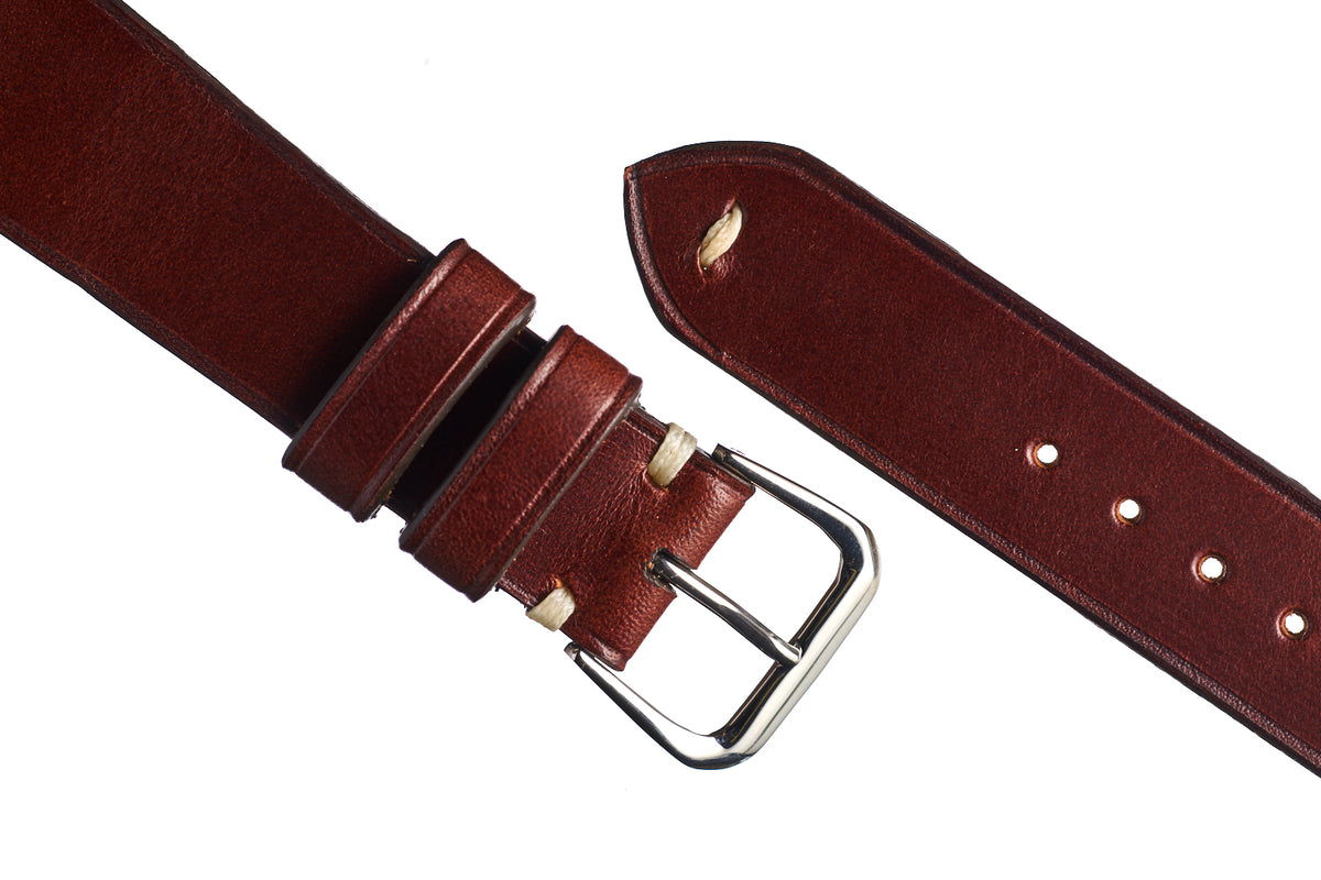 Brown Buttero Calfskin Watch Strap - David Lane Design