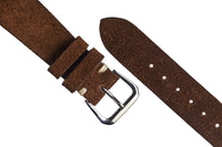 Snuff Suede Watch Strap - David Lane Design