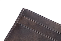 Steel Museum Calf Slim Card Case - David Lane Design