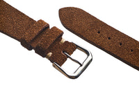 Snuff Suede Watch Strap - David Lane Design