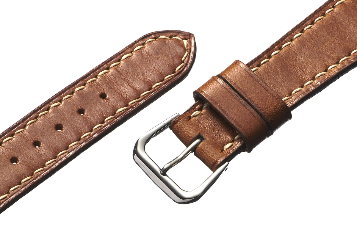 Whiskey Buttero Calfskin Watch Strap - David Lane Design