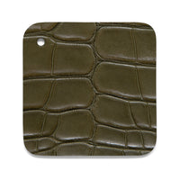 Loden Matte Alligator Watch Strap - David Lane Design