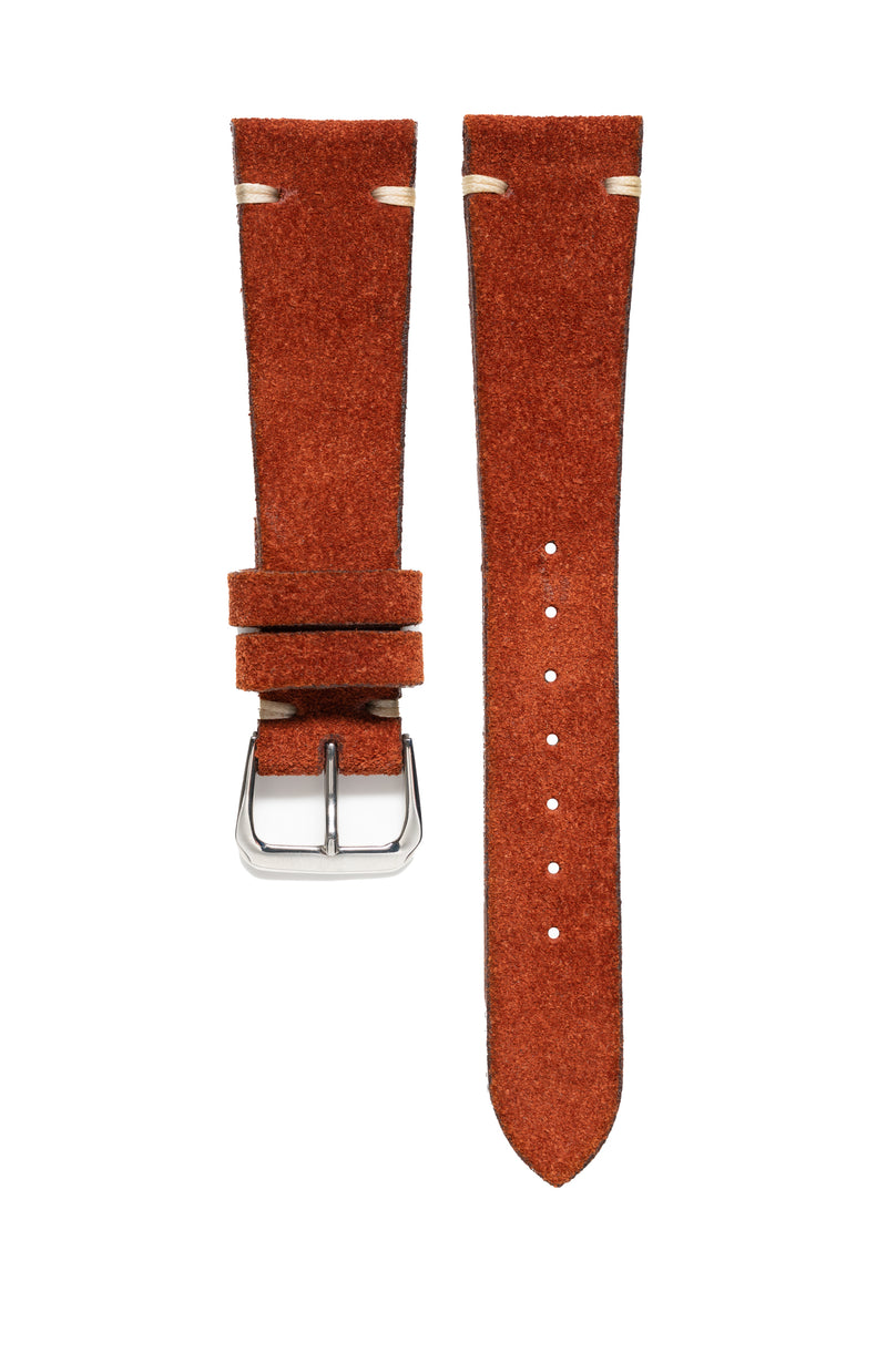 Rust Suede Watch Strap - David Lane Design