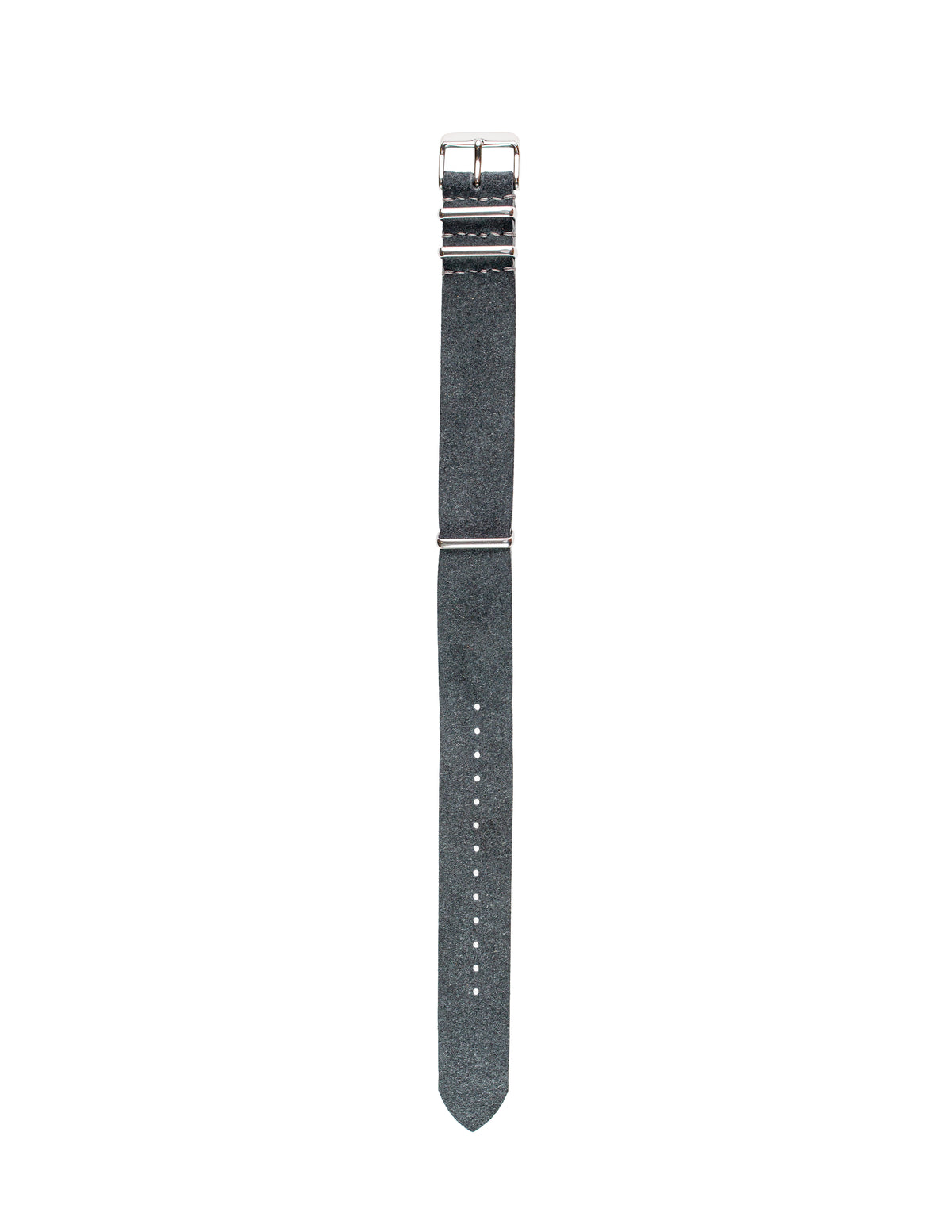 Slate Grey Suede Mil Spec Strap - David Lane Design