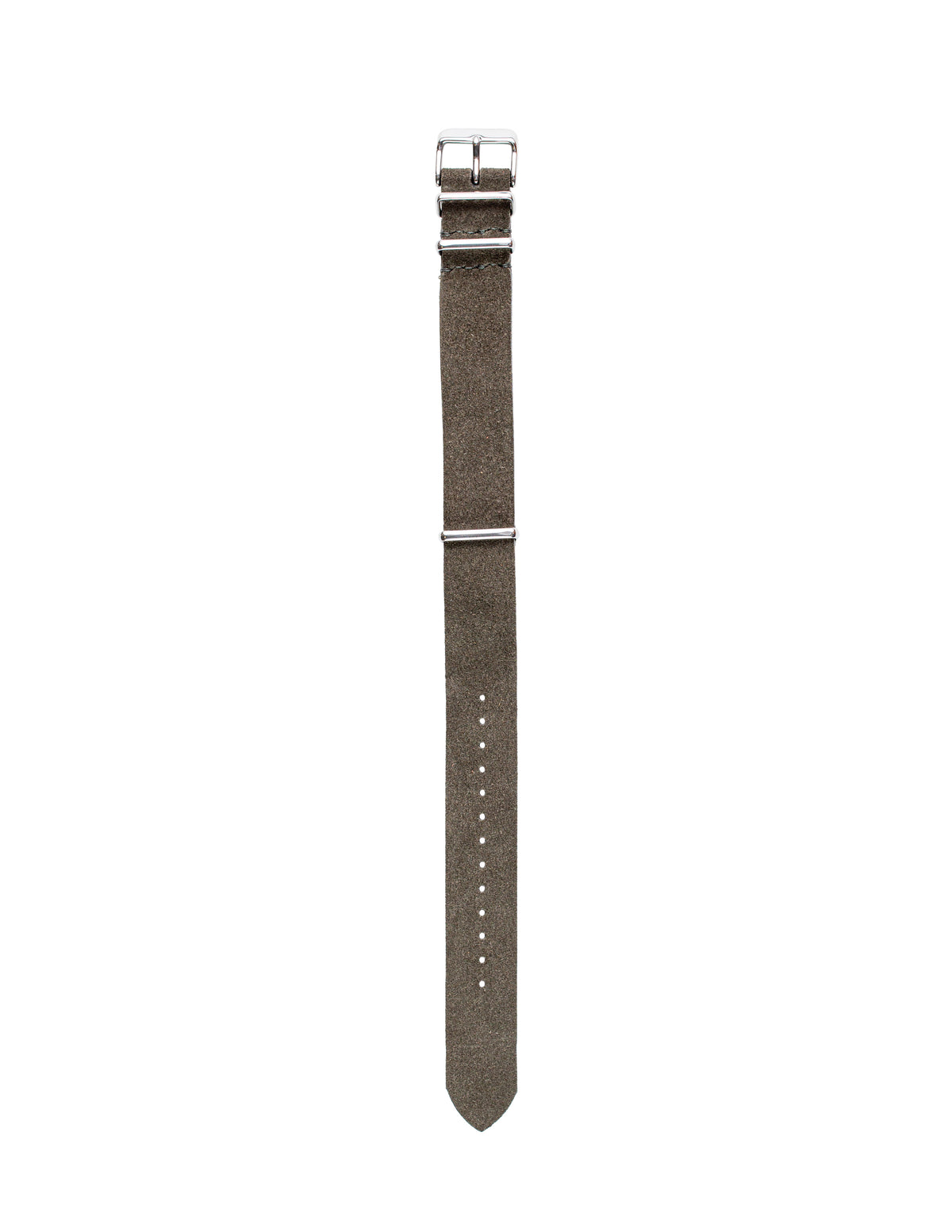 Loden Green Suede Mil Spec Strap - David Lane Design