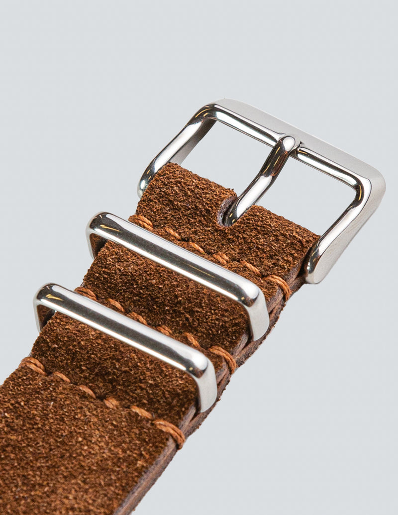 Snuff Suede Mil Spec Strap - David Lane Design
