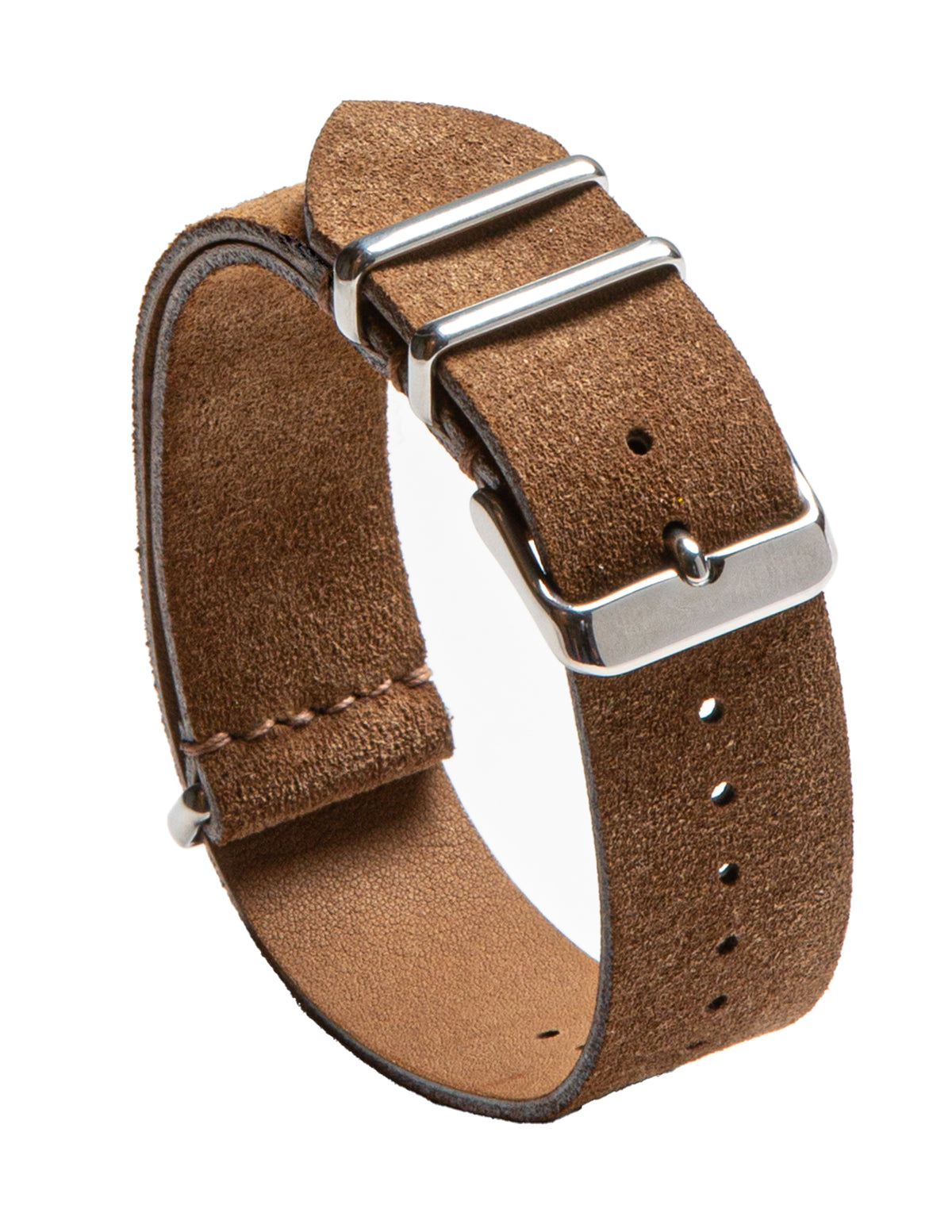 Tan Suede Mil Spec Strap - David Lane Design