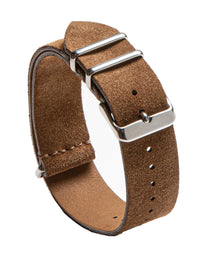 Tan Suede Mil Spec Strap - David Lane Design
