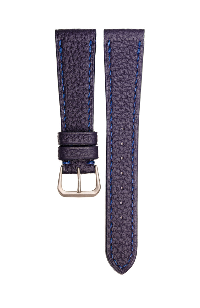 Navy Alpine Shrunken Calf Watch Strap - David Lane Design