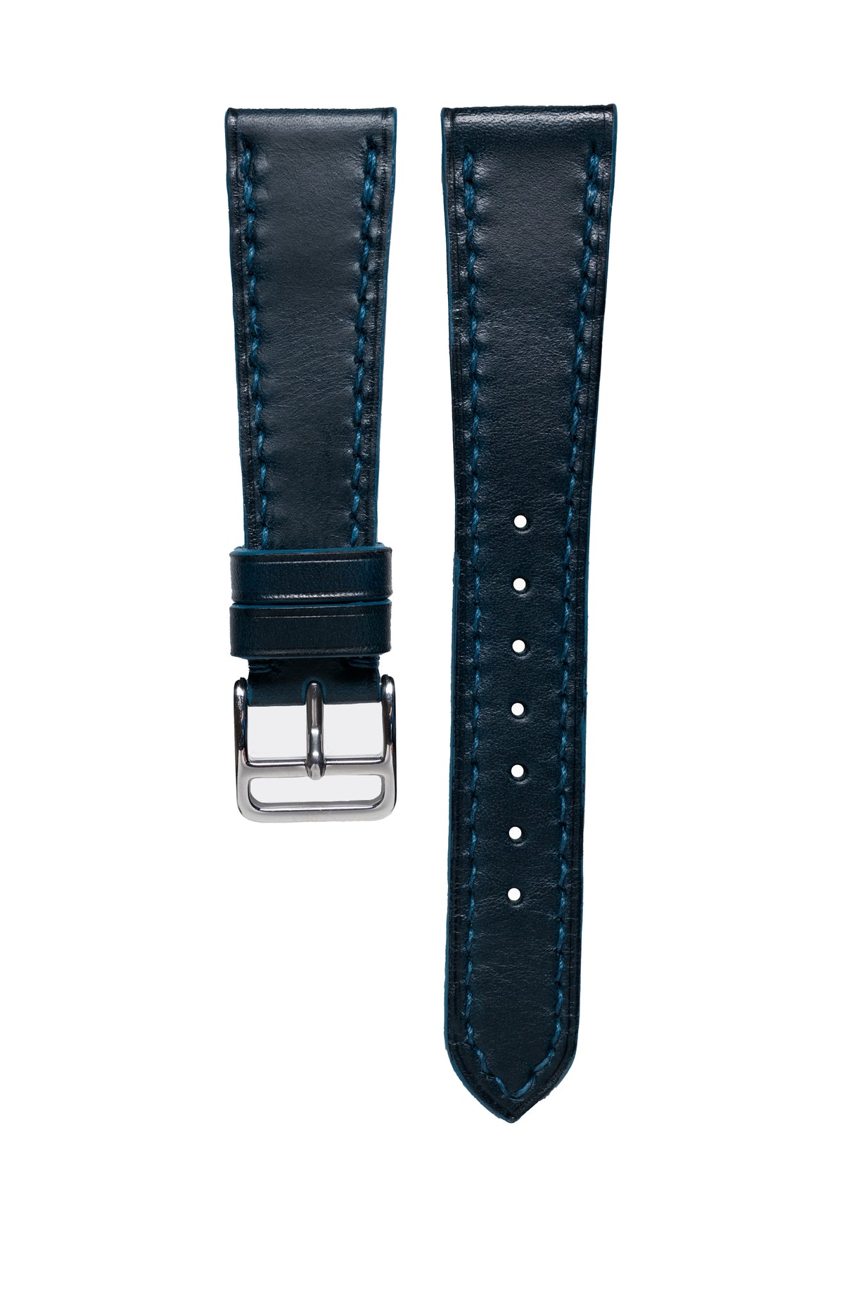Blue Buttero Calfskin Watch Strap - David Lane Design