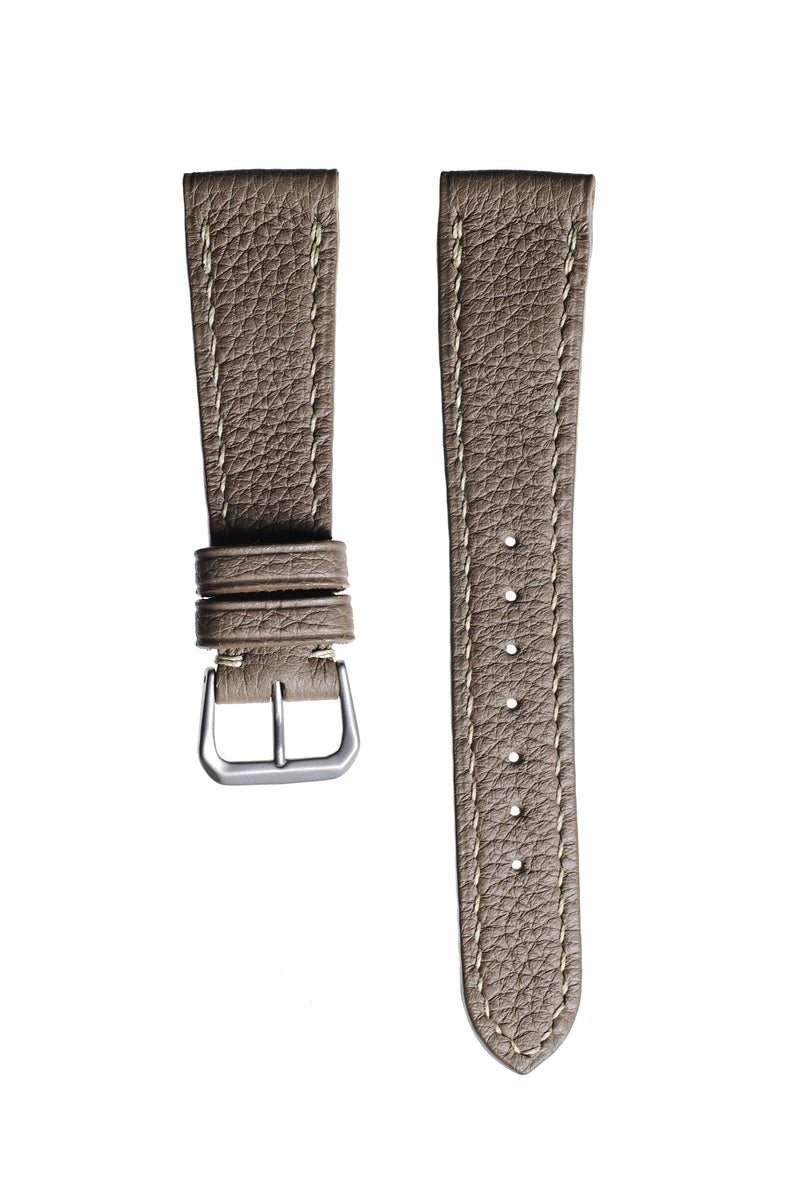 Taupe Alpine Shrunken Calf Watch Strap - David Lane Design