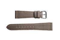 Taupe Epsom Grain Calfskin Watch Strap - David Lane Design