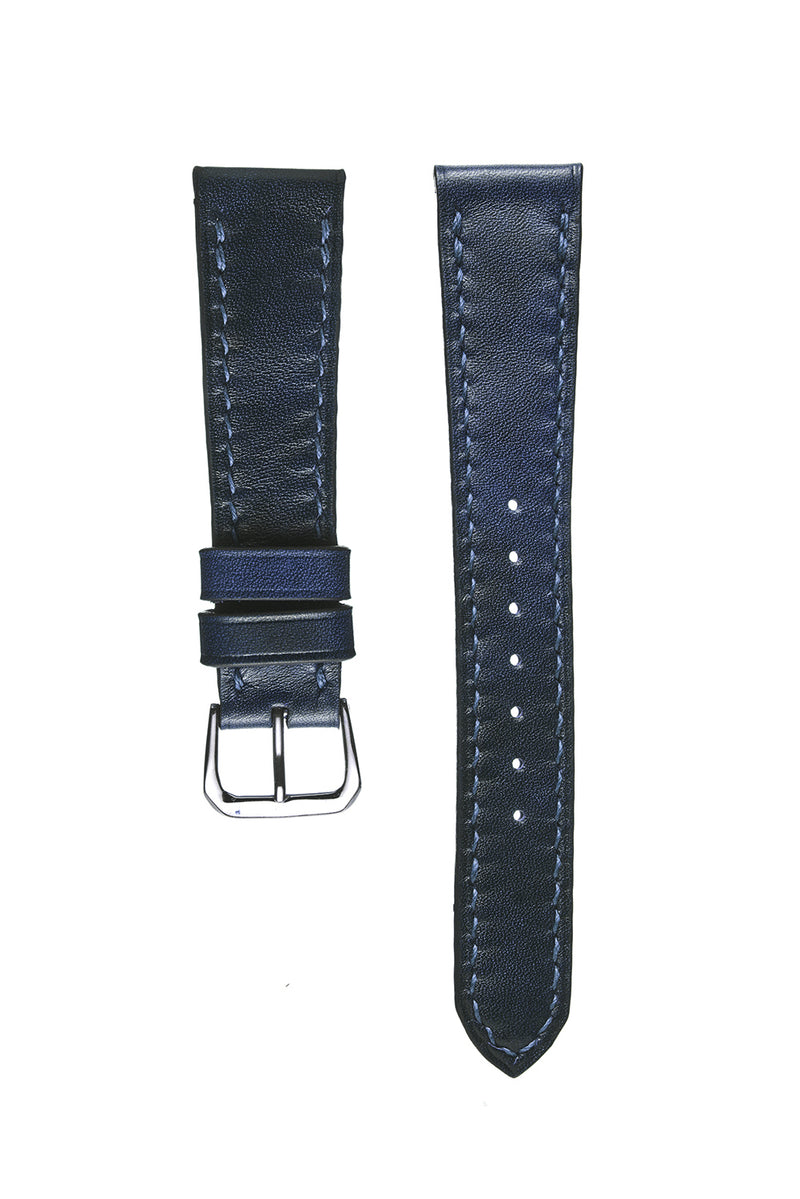 Navy Museum Calf Watch Strap - David Lane Design