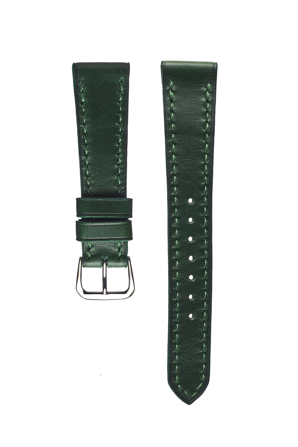 Racing Green Buttero Calfskin Watch Strap - David Lane Design