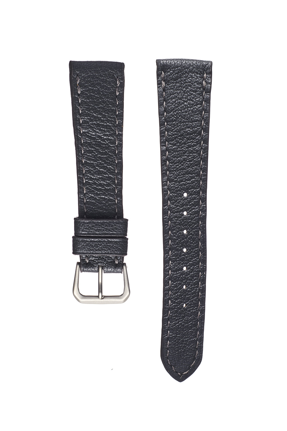 Slate Gray Goatskin Watch Strap - David Lane Design