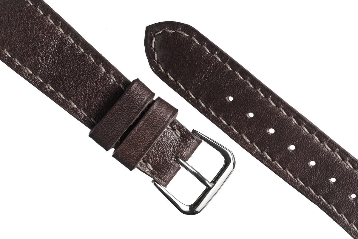 Steel Museum Calf Watch Strap - David Lane Design