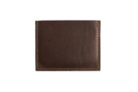Dark Brown Buttero Slim Card Case - David Lane Design