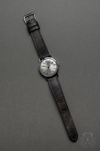 BWC silver sunburst dial and date function - David Lane Design