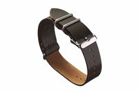 Dark Cognac Horween Shell Cordovan NATO Strap - David Lane Design