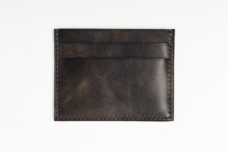 Steel Museum Calf Slim Card Case - David Lane Design