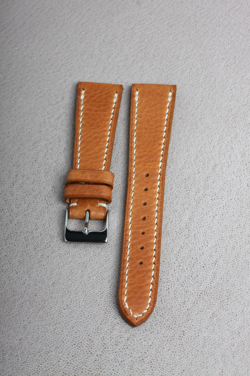 Natural Minerva Box Calf Watch Strap - David Lane Design