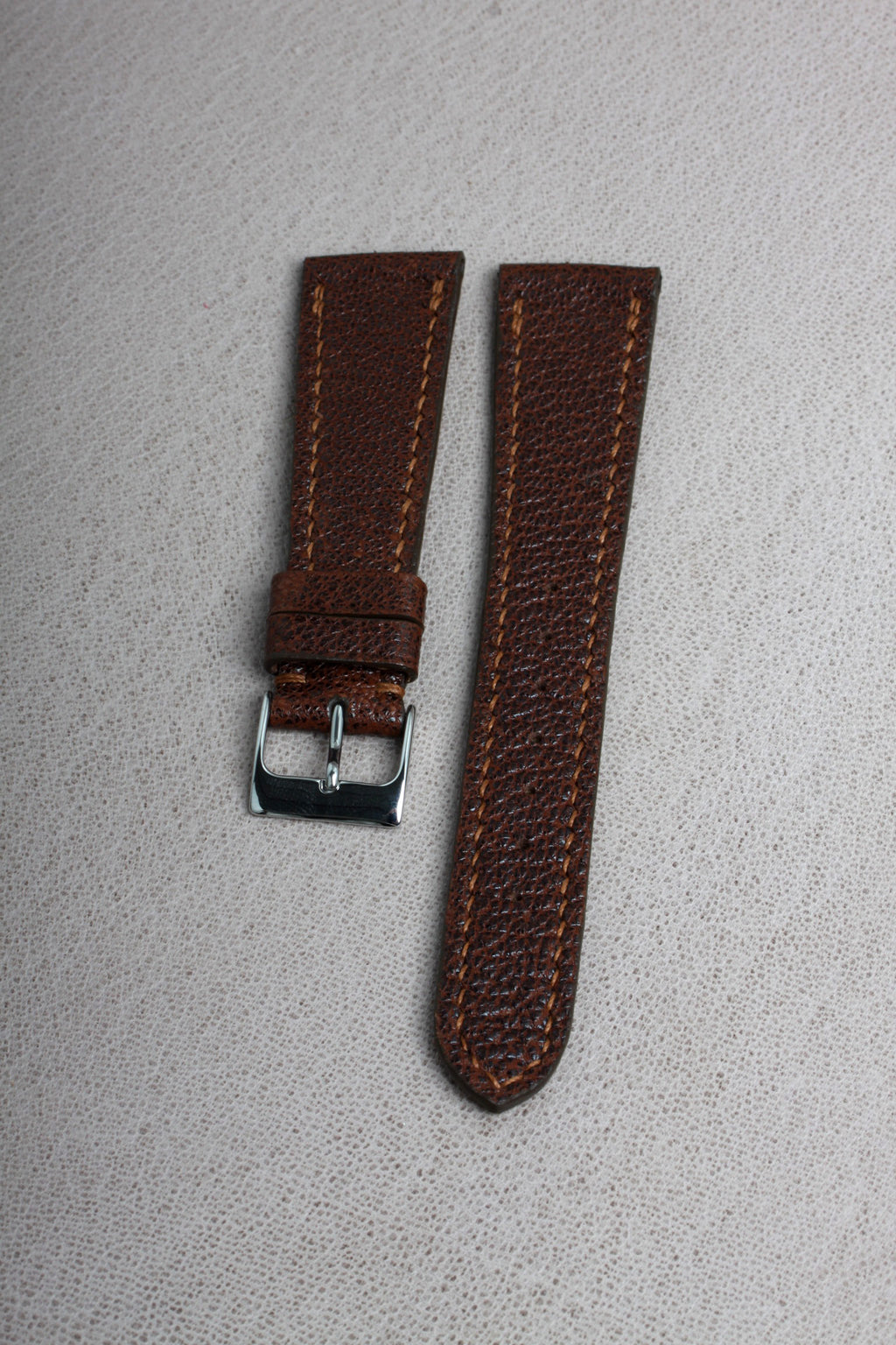 Vintage Brown Goatskin Watch Strap - David Lane Design