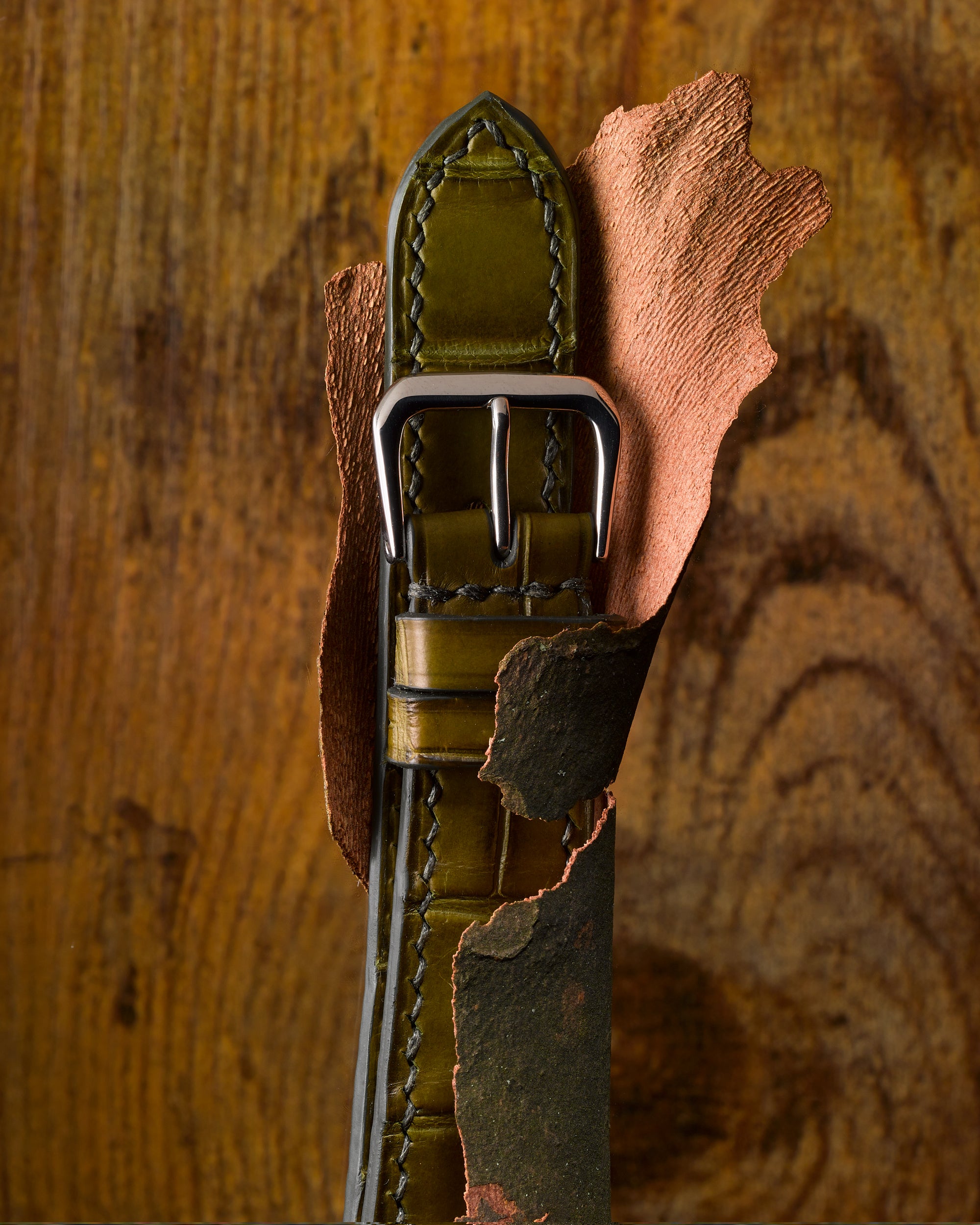 CALEE リストストラップ CALEE 】 CHAIN LEATHER WRIST STRAP ( レザー リスト