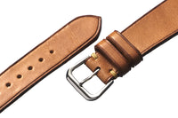 Russet Harness Leather Watch Strap - David Lane Design