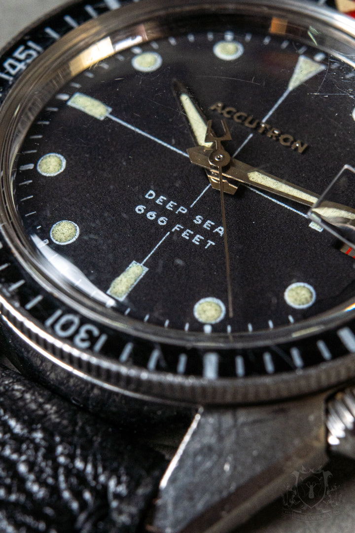 1960's Accutron Deep Sea 666' Devil Diver Bulova Skin Diver Dive
