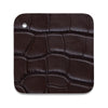 Chocolate Matte Alligator Watch Strap - David Lane Design