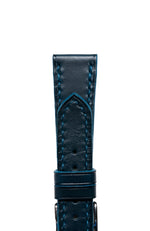 Blue Buttero Calfskin Watch Strap - David Lane Design