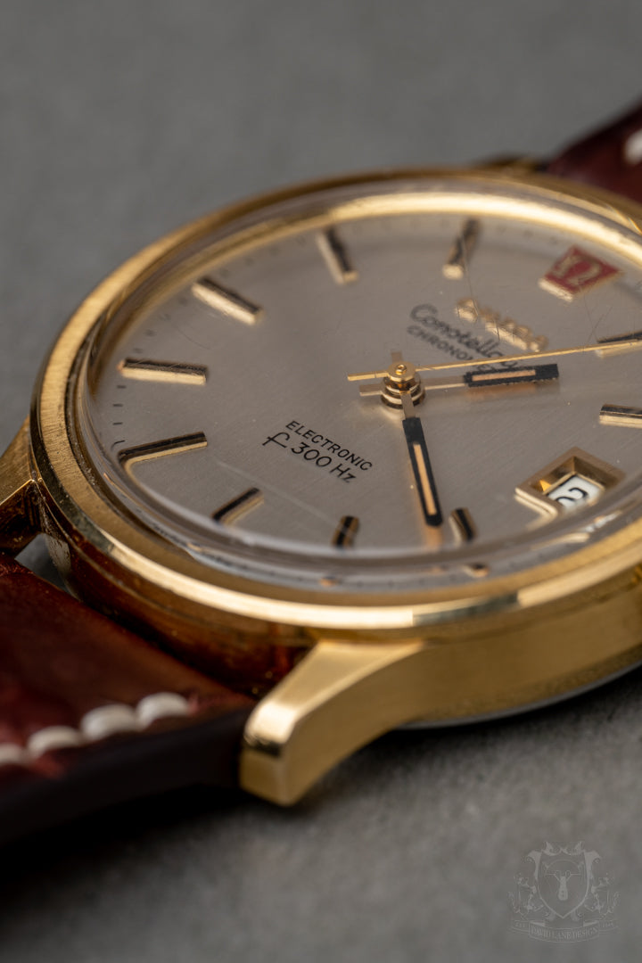 Omega Constellation 1970's Chronometer f300Hz movement Vintage Watch –  David Lane Design