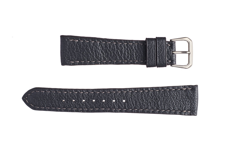 Slate Gray Goatskin Watch Strap - David Lane Design
