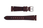 Havana Brown Harness Leather Watch Strap - David Lane Design